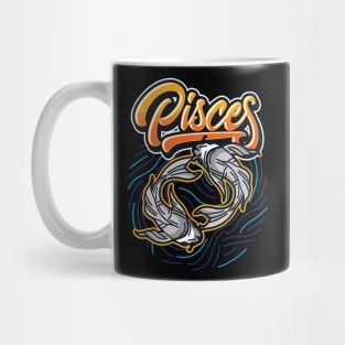 Zodiac PISCES Fingerprint Series Mug